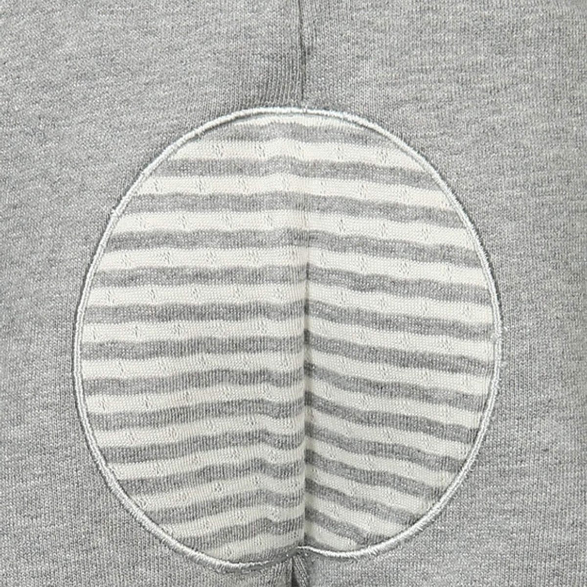 Pantaloni della tuta biologici per neonati OrganicEra, grigi