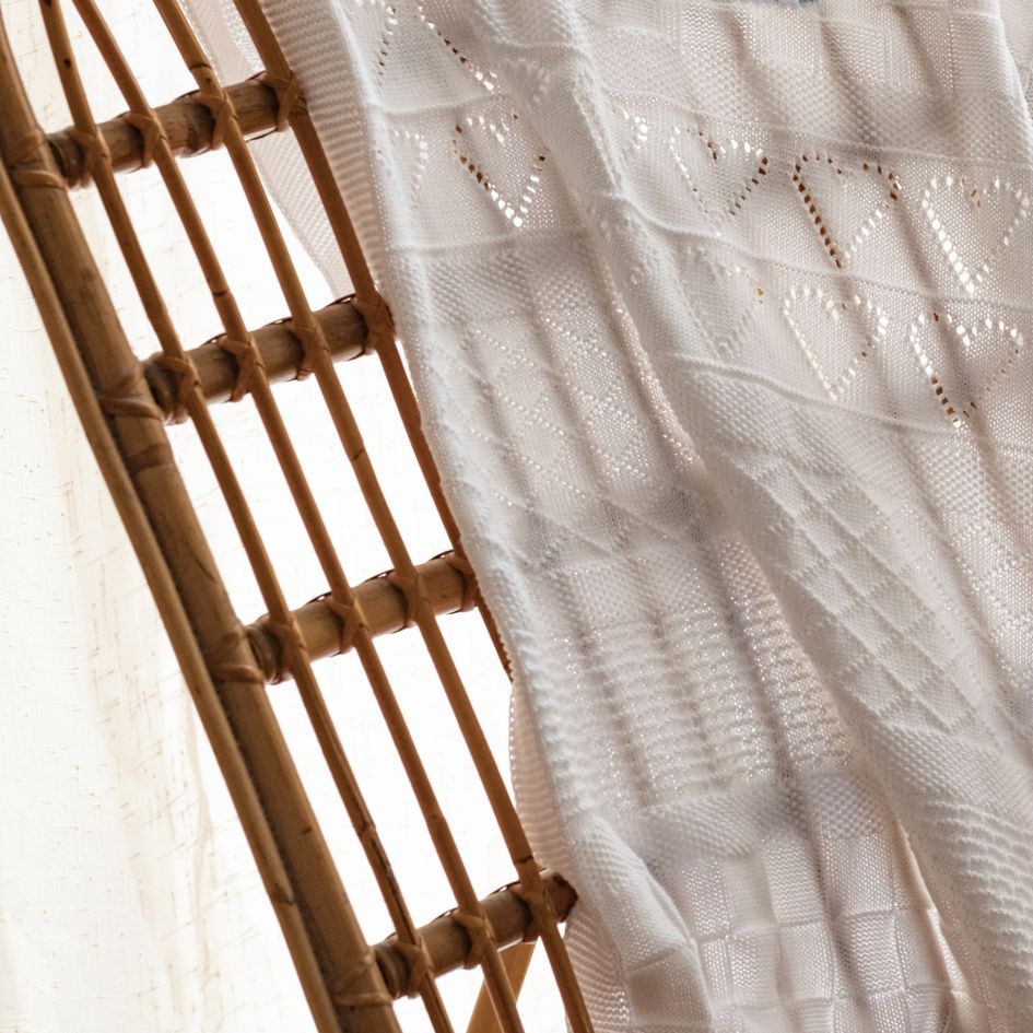 Copertina in cotone per neonato in sei colori - idea regalo