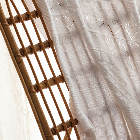 Copertina in cotone per neonato in sei colori - idea regalo