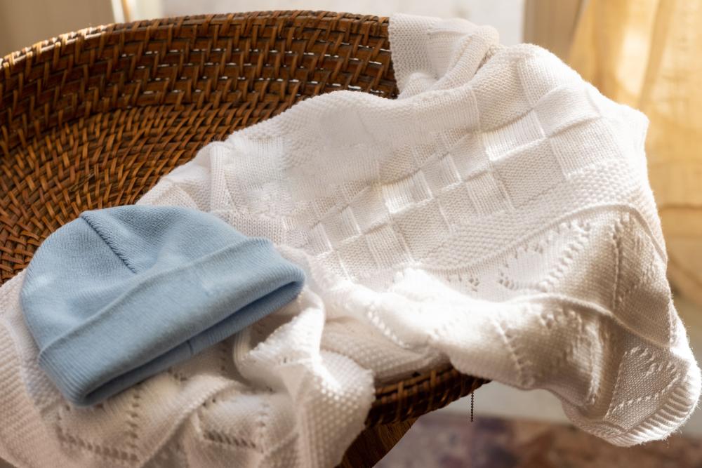 Set nascita - Copertina + Berretto - idea regalo