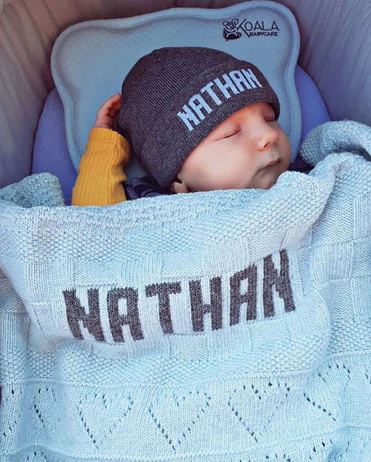 Custom newborn blanket | Prima Coccola