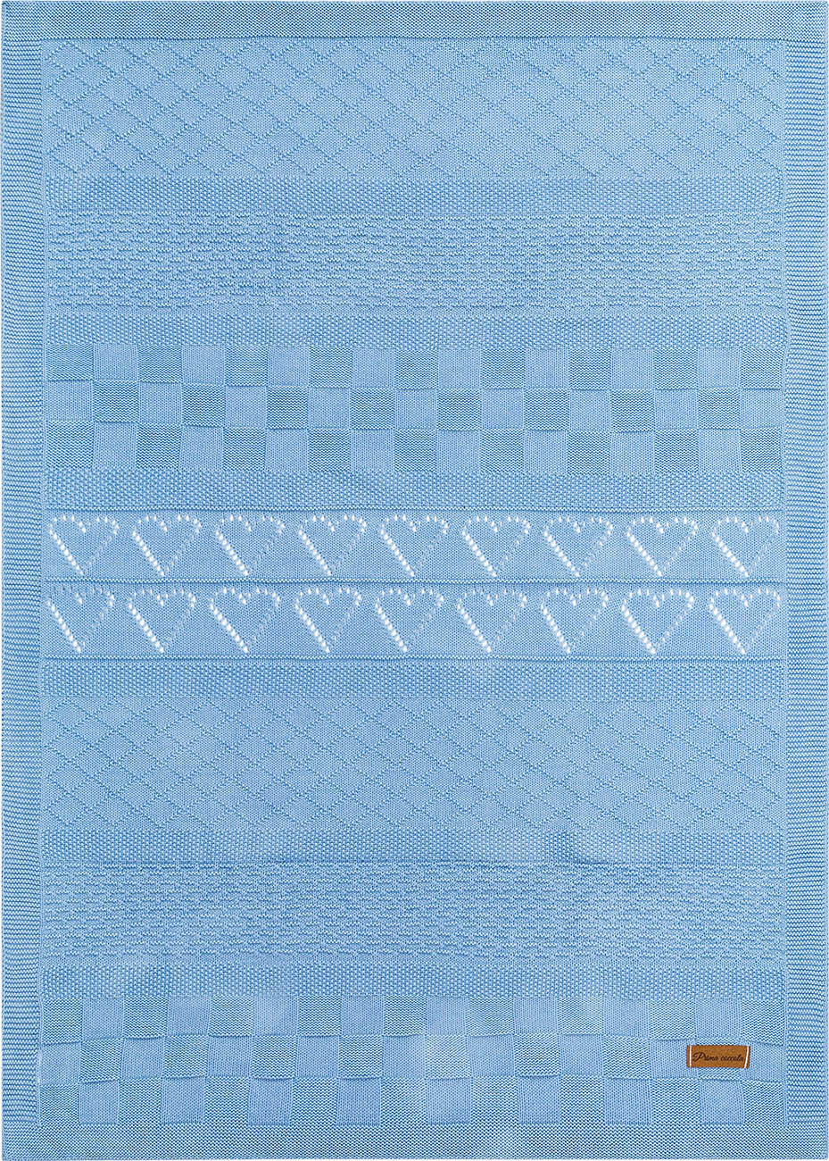 Copertina in cotone per neonato in sei colori - idea regalo