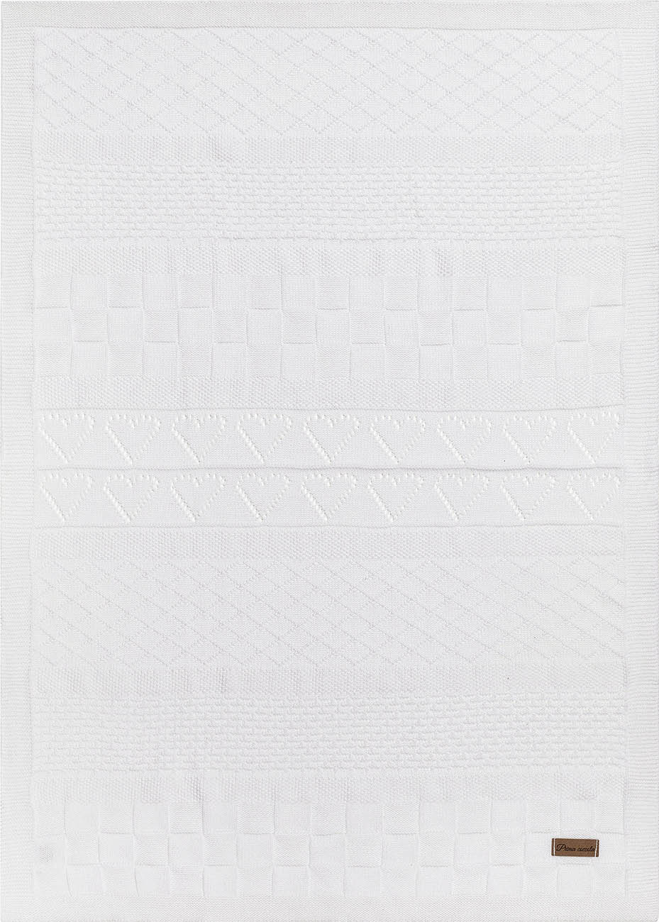 Copertina in cotone per neonato in sei colori - idea regalo