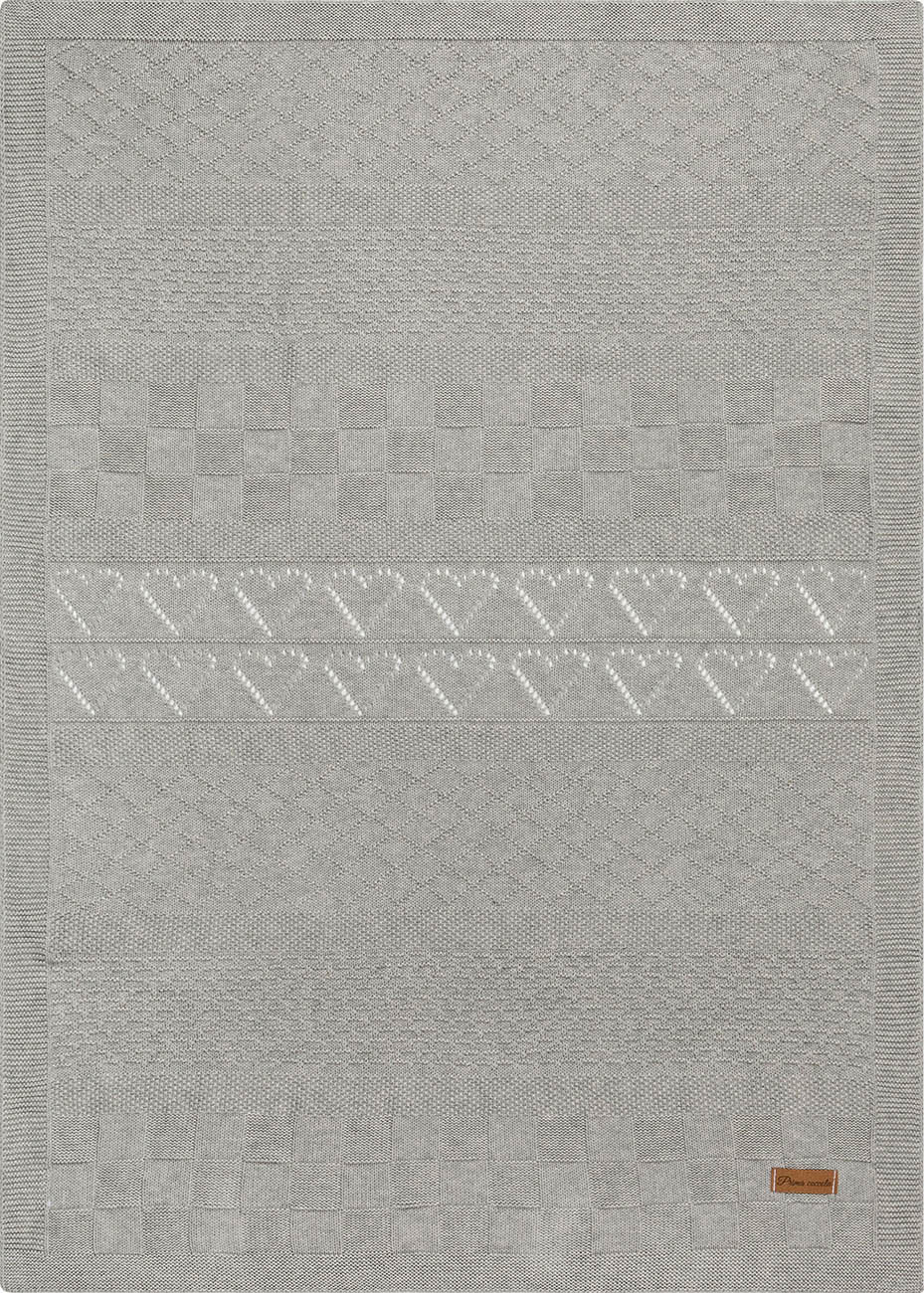 Copertina in cotone per neonato in sei colori - idea regalo