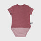OrganicEra T-shirt biologica per neonati P/E Body, Bordeaux
