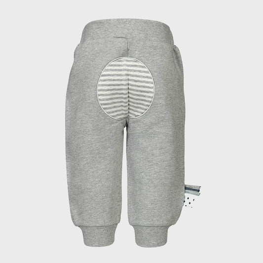 Pantaloni della tuta biologici per neonati OrganicEra, grigi