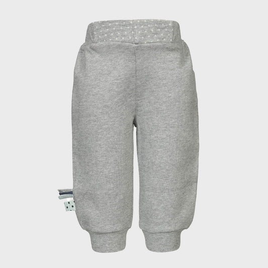 Pantaloni della tuta biologici per neonati OrganicEra, grigi